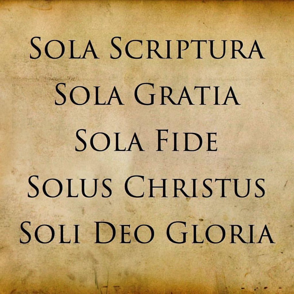 Sola Fide, by faith alone. 