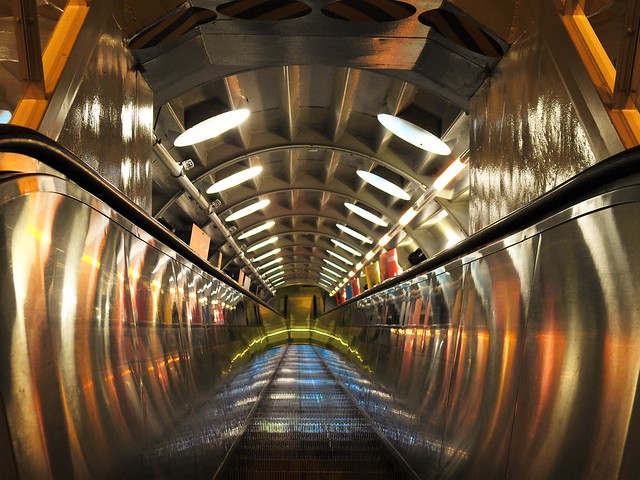 Atomium Tube -   Brussels -Belgium