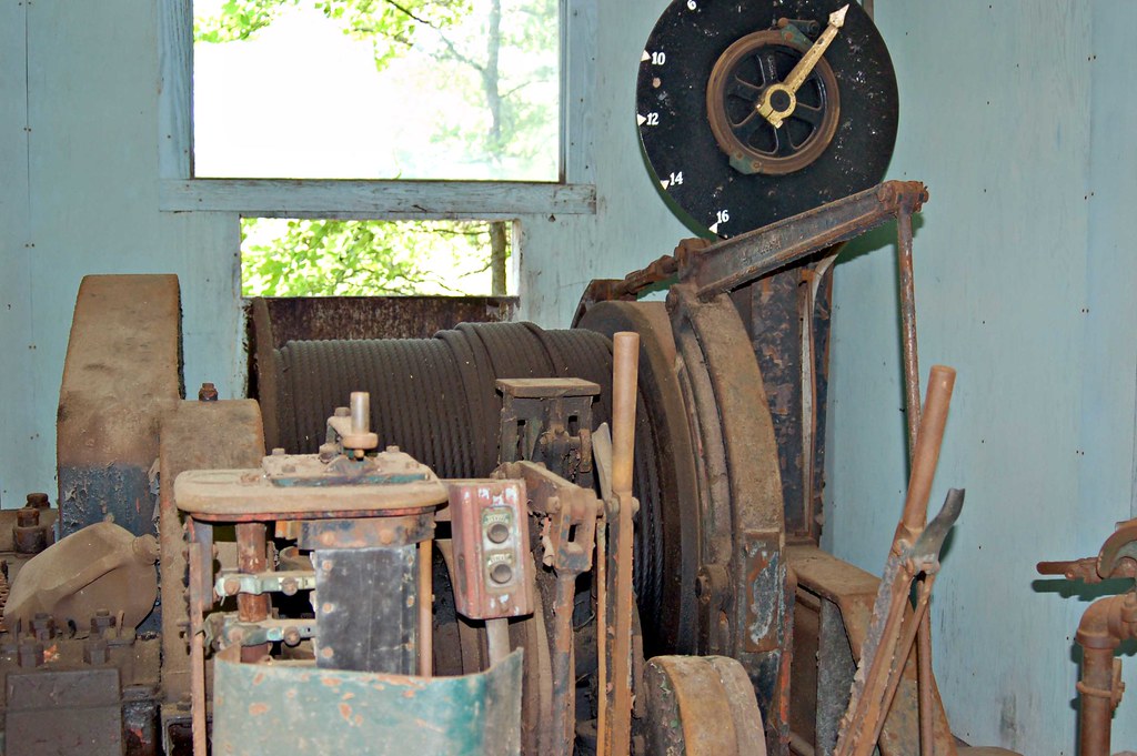 Mine Hoist The Hoist House, Boyd Mine, Copperhill, TN. Thi… Flickr