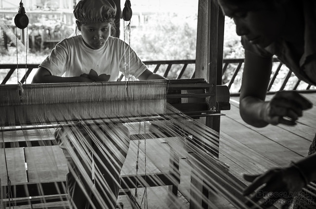 Cambodia: Lotus weavers