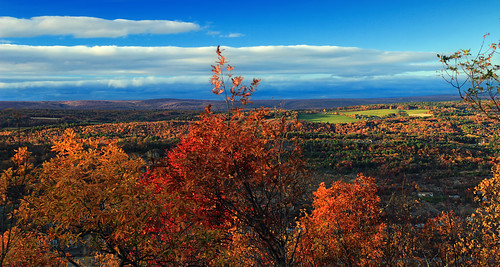 autumn trees sky mountains clouds landscape hiking pennsylvania hills foliage creativecommons bluemountain appalachianmountains stratocumulus kittatinnymountain carboncounty lehighgap lehighgapnaturecenter