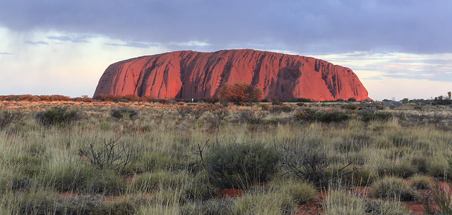 Ayers Rock (Uluru) sunset - Australia