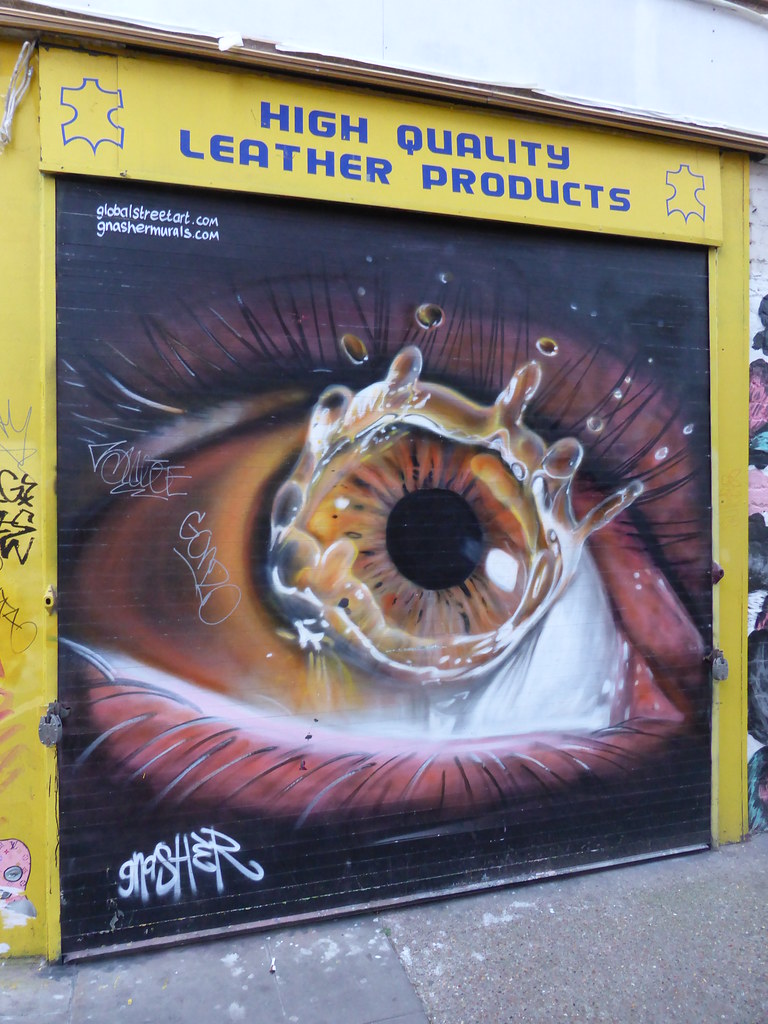 Gnasher graffiti, Shoreditch