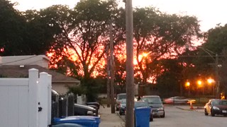 Sunset, September 27, 2016