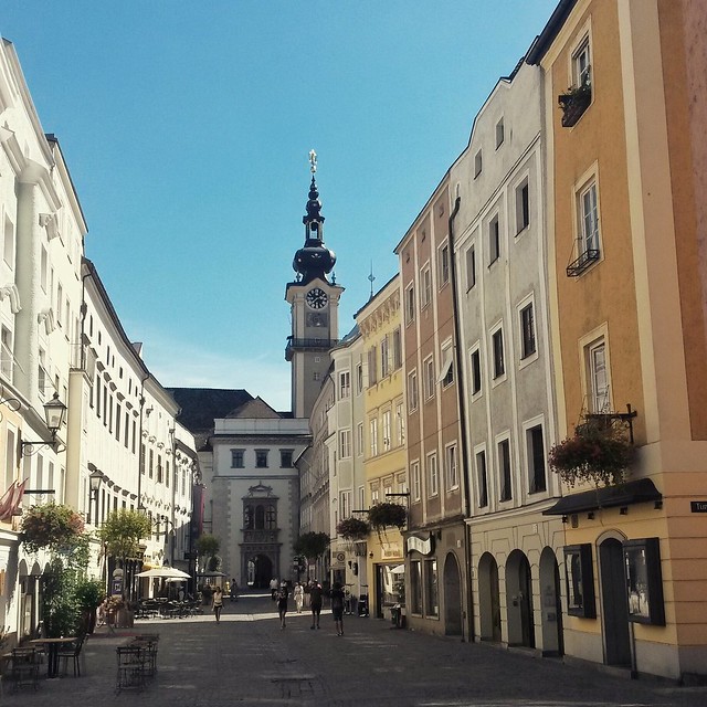 Linz, Austria, has a beautiful old town without the tourist crowds.