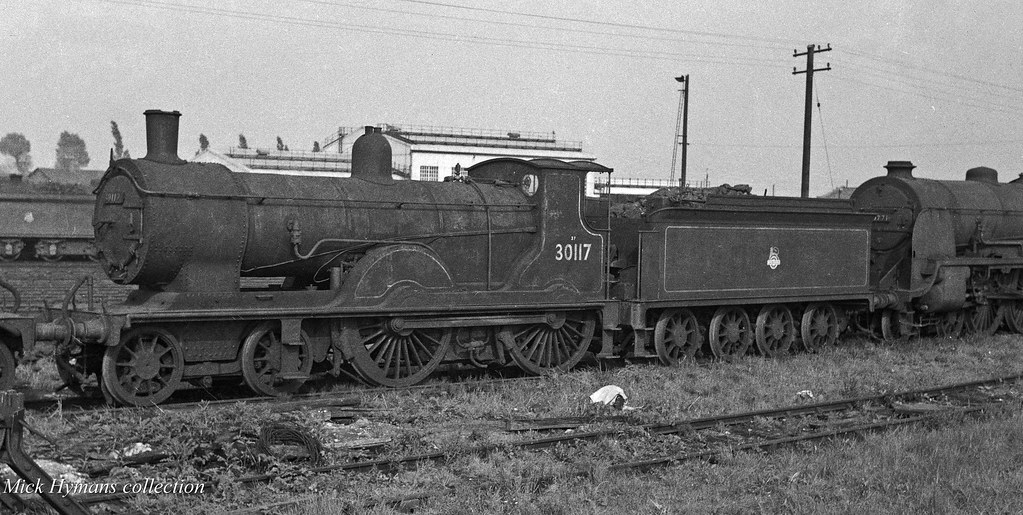 Lswr T9 Class 30117 At Eastleigh Waiting To Be Scrapped Flickr
