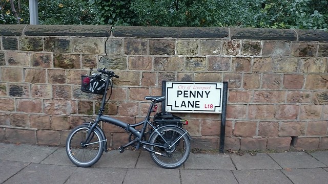 Penny Lane,  Liverpool.
