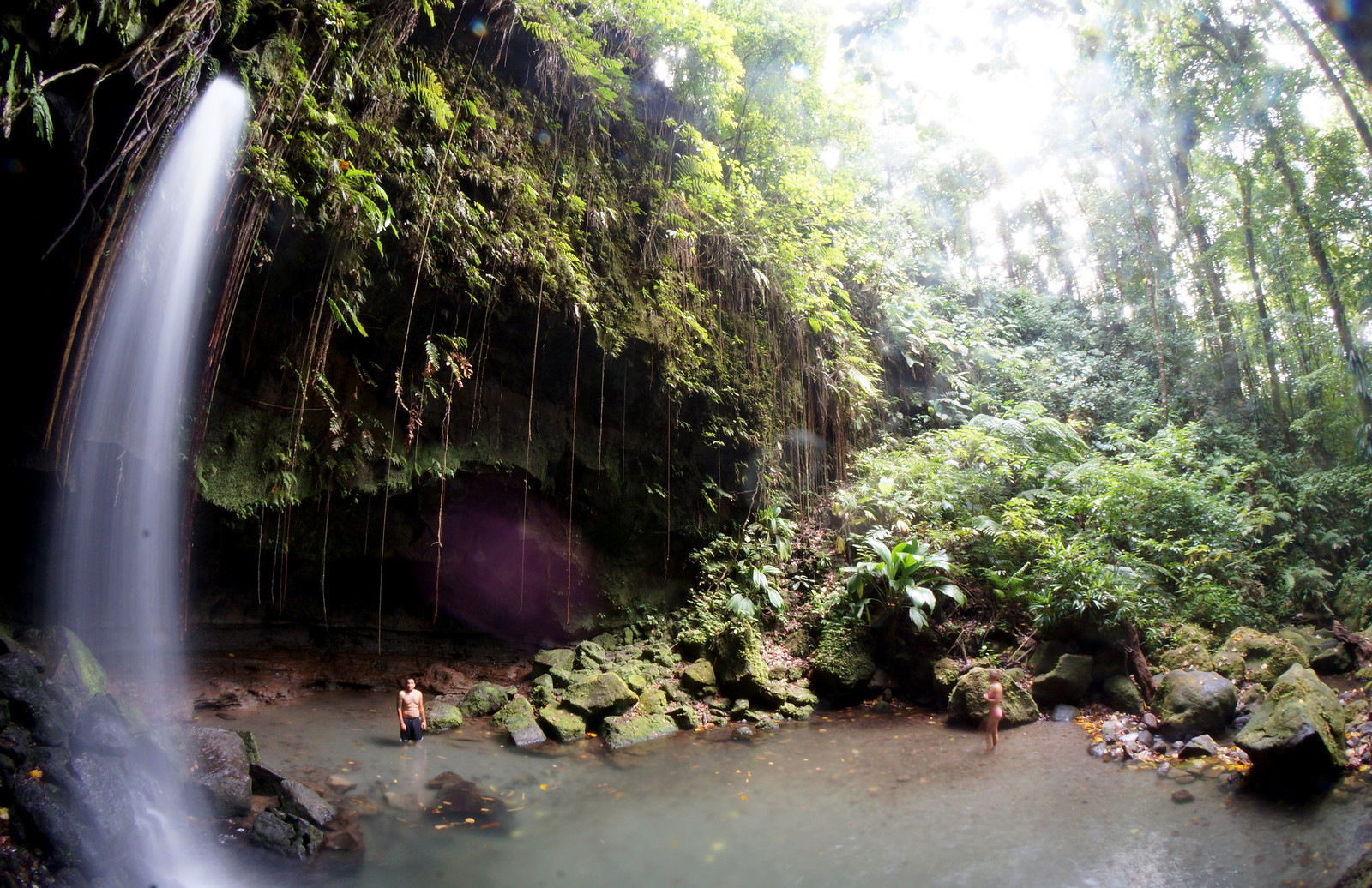 Emerald Falls, Dominica