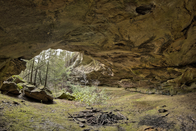 Massive Hall Cave, Big South Fork NRRA, Fentress County, Tennessee 2