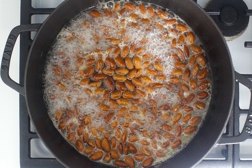 almonds in sugar syrup | by smitten kitchen
