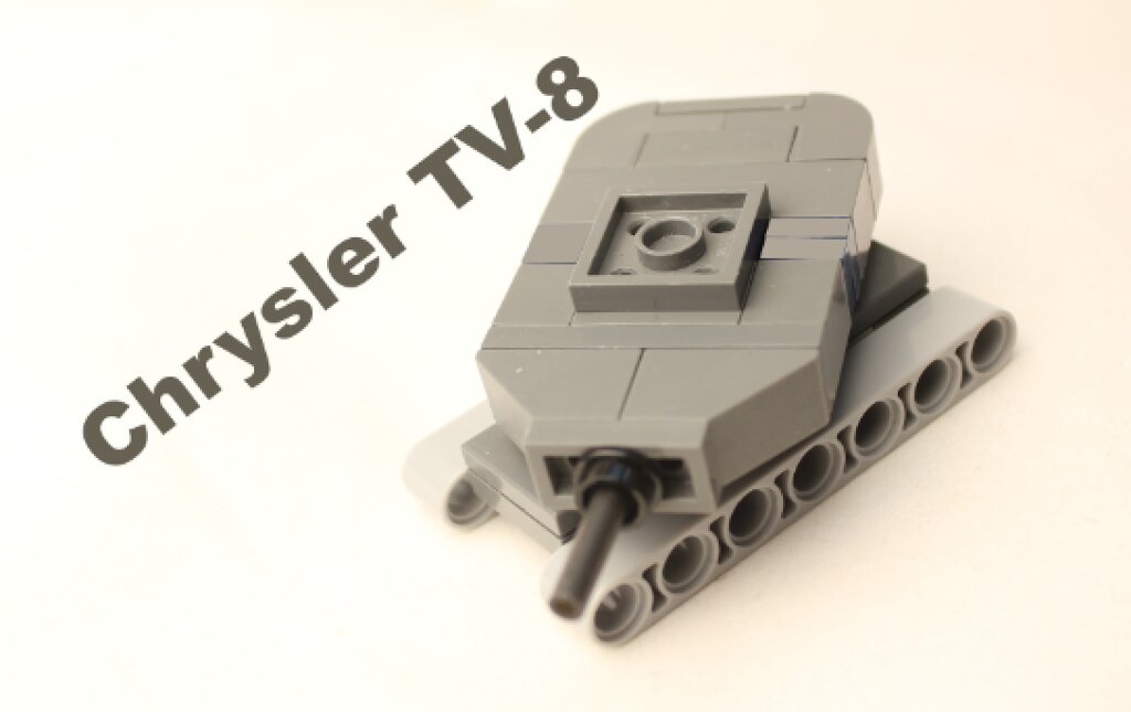 micro tank Chrysler TV 8 lego, youtu.be/zKe8tLYHY58