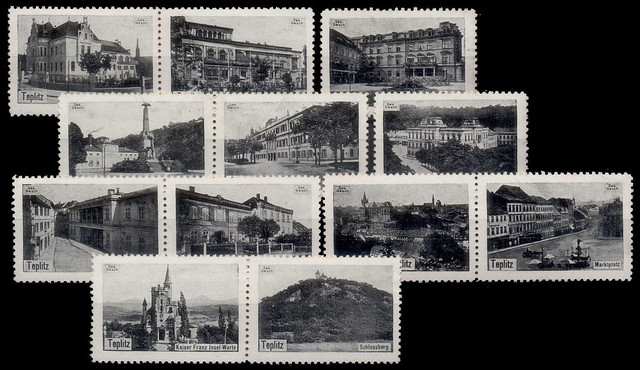 Teplice Advertising Stamps 2