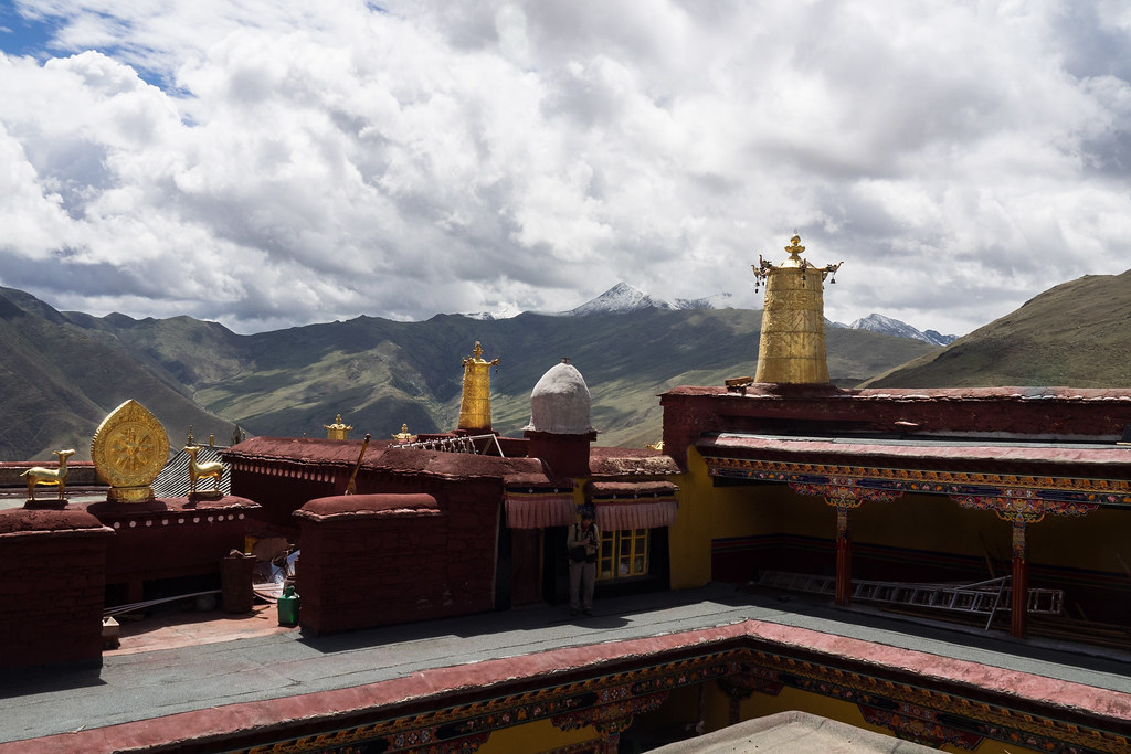 Monasterio de Ganden, Región Autónoma del Tíbet, meseta tibetana, China · Crédito Rita Willaert 