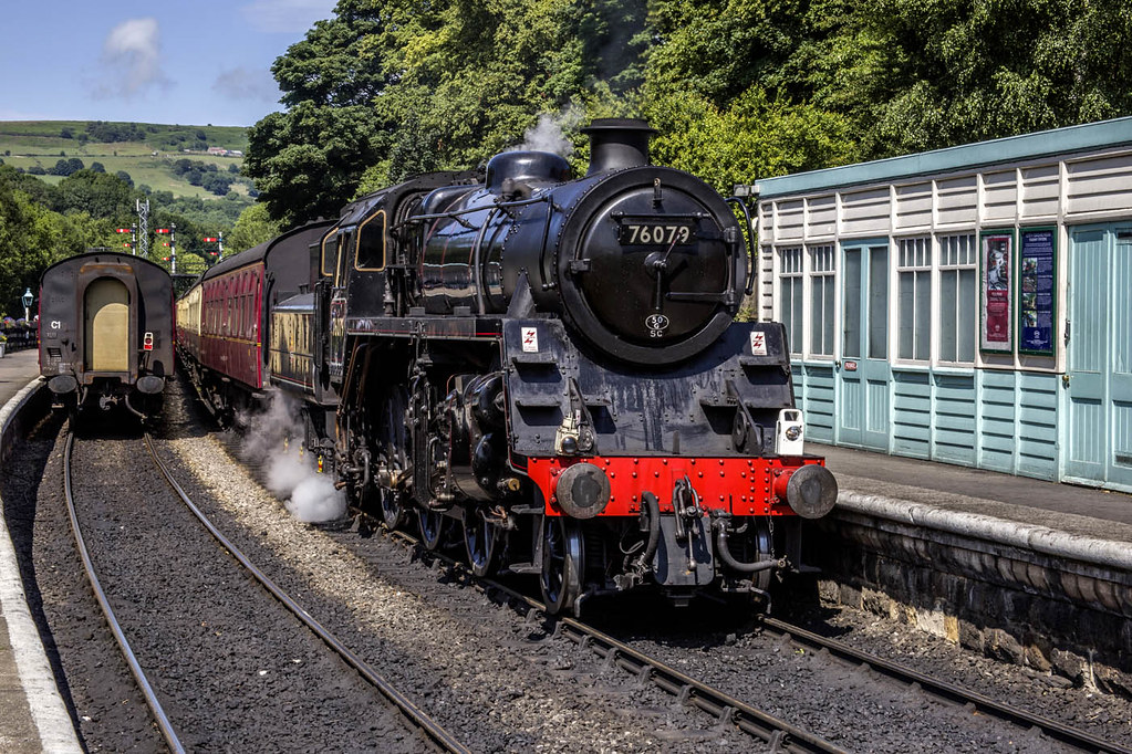 BR standard class 4MT 76079 | Grosmont 16th July 2015. | Flickr