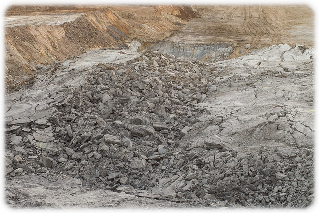 Opencast Coal Mining - After a Blast