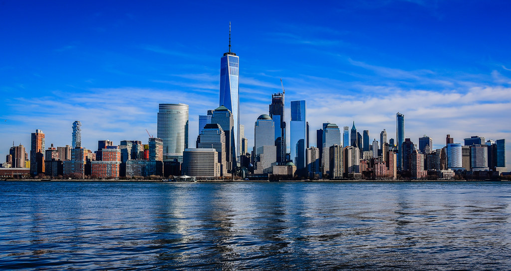 how far is new york from jersey city