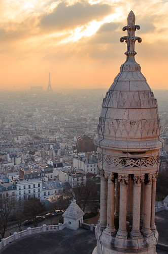 davitkhutsishvili dkhphoto paris france montmartre sacrécœur nikon d5100 1855mm instagram 500px view golden hour cityscape eiffel tower sunset architecture city