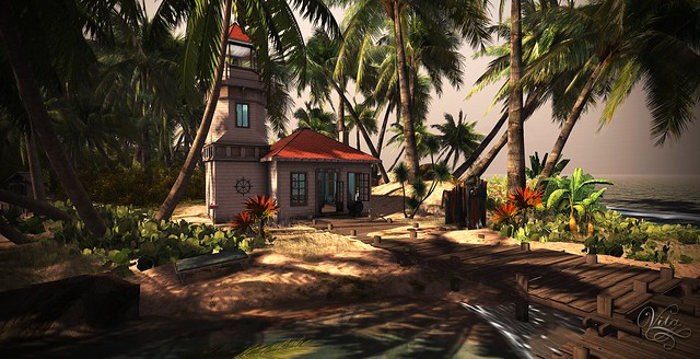 Lighthouse in Lovely Lagoon - Tropical Rentals and Public Areas