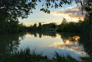 Sunset at the Duck Pond