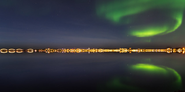 Aurora Borealis - Luleå Skyline