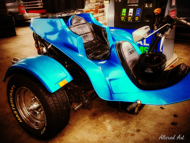 Ed Roth custom trike | three wheeler motorcycle