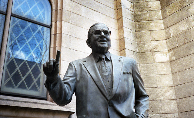 Statue of Dr. Norman Vincent Peale, Marble Collegiate Church