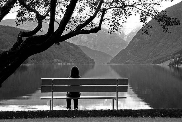 meditation on the fjord