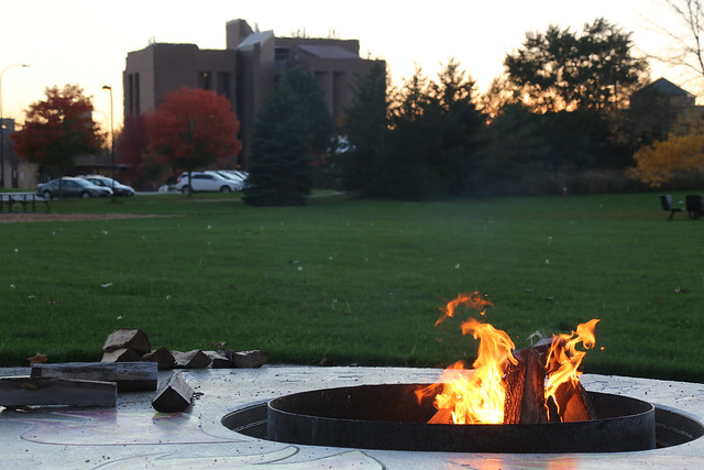 Fire Pit Dedication