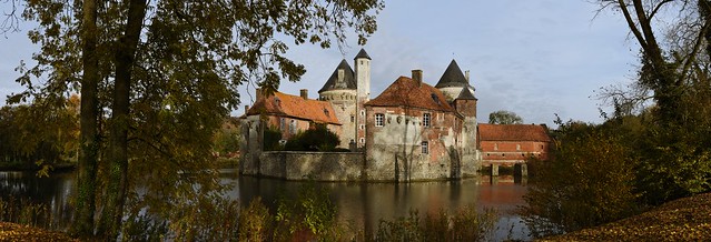 Château d'Olhain, Fresnicourt-le-Dolmen, Pas-de-Calais, France