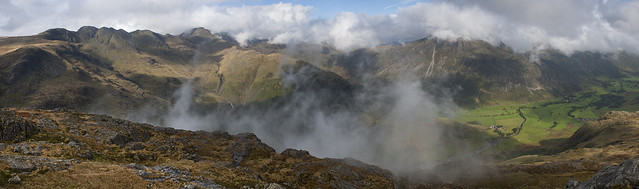 Panorama from Pike o' Blisco