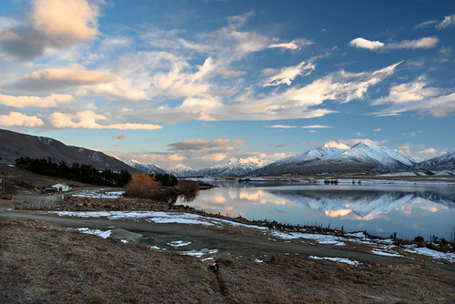 Restful by Jocey K, Lake Clearwater August 13, 2015 Canterbury High Country, New Zealand.
All about Lake Clearwater: <