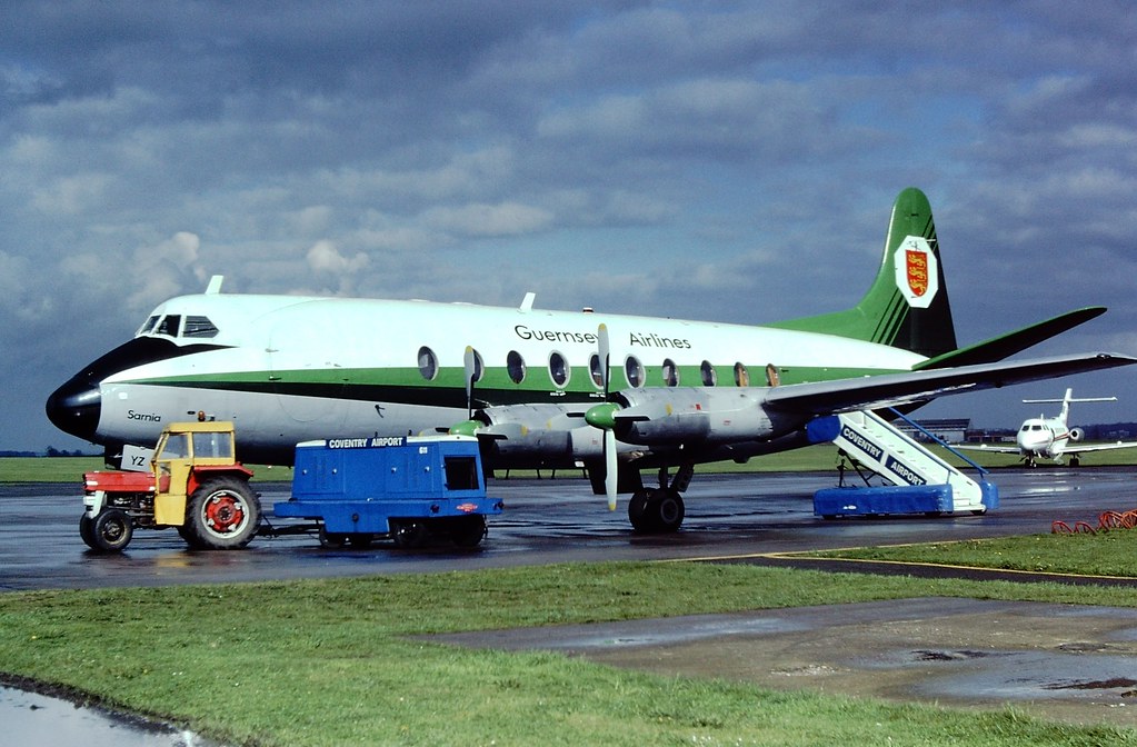 G-BFYZ Viscount Guernsey Airlines CVT 11-05-1979