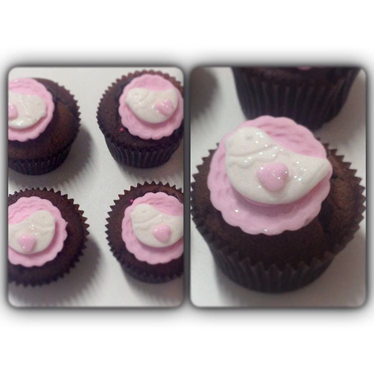 Mini cupcakes passarinhos #campinas #anafuji #cupcake