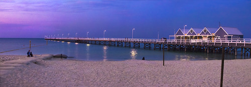 ocean sunset sea southwest pier nikon dusk jetty australia westernaustralia busselton d5100