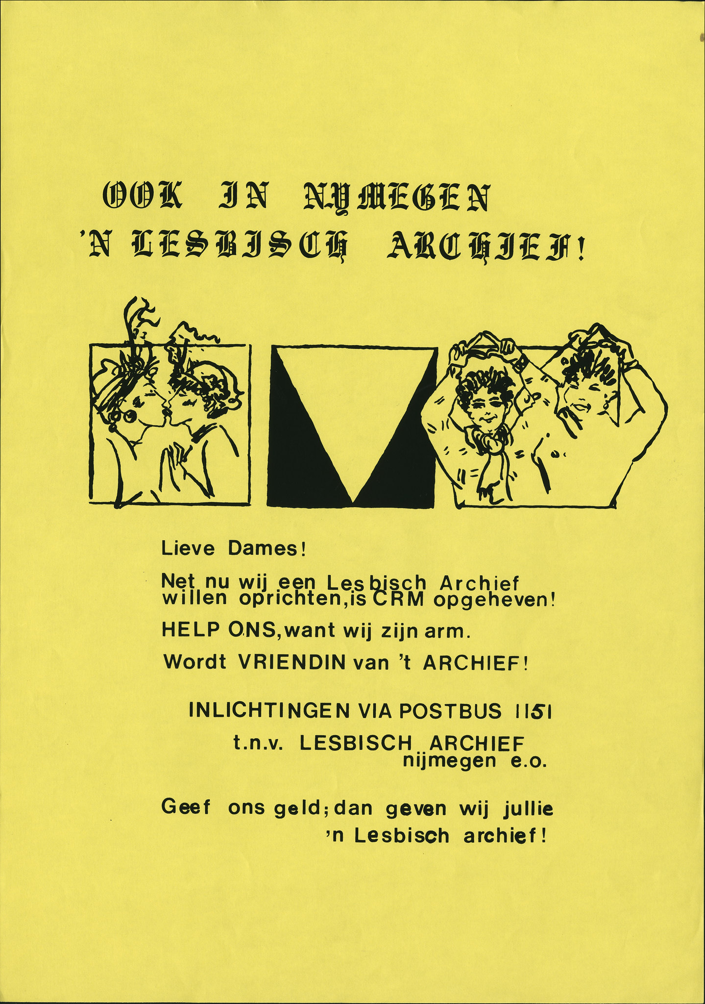 1982 Lesbisch Archief Nijmegen oprichting