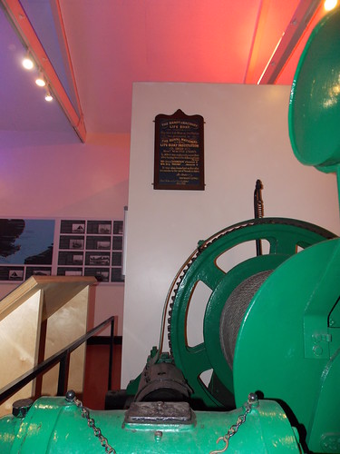 SWANAGE BOAT WINCH    INSTALLED IN SWANAGE LIFEBOAT STATION IN 1927.  IN 1975 IT WAS CONVERTED FROM PETROL TO DIESEL NOW AT ROYAL CHATHAM DOCKYARD IN A LONDON BOROUGH SUBURB HISTORICAL STREET VENUE KENT ENGLAND DSCN0747 | by photobot2010