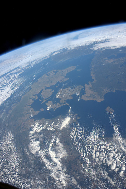 Denmark from the ISS