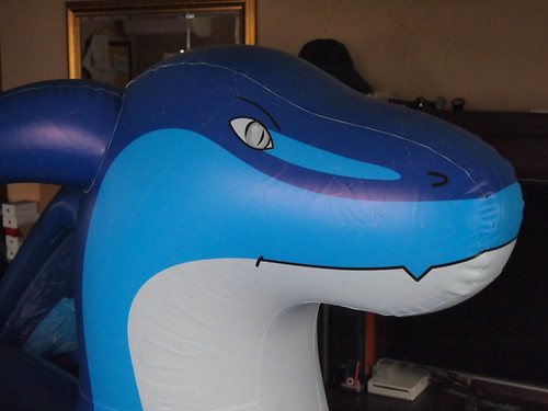 Inflatable Blue Zenith Dragon | by SpacetimePSD