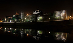 Le Chateau d'Angers la nuit -49-