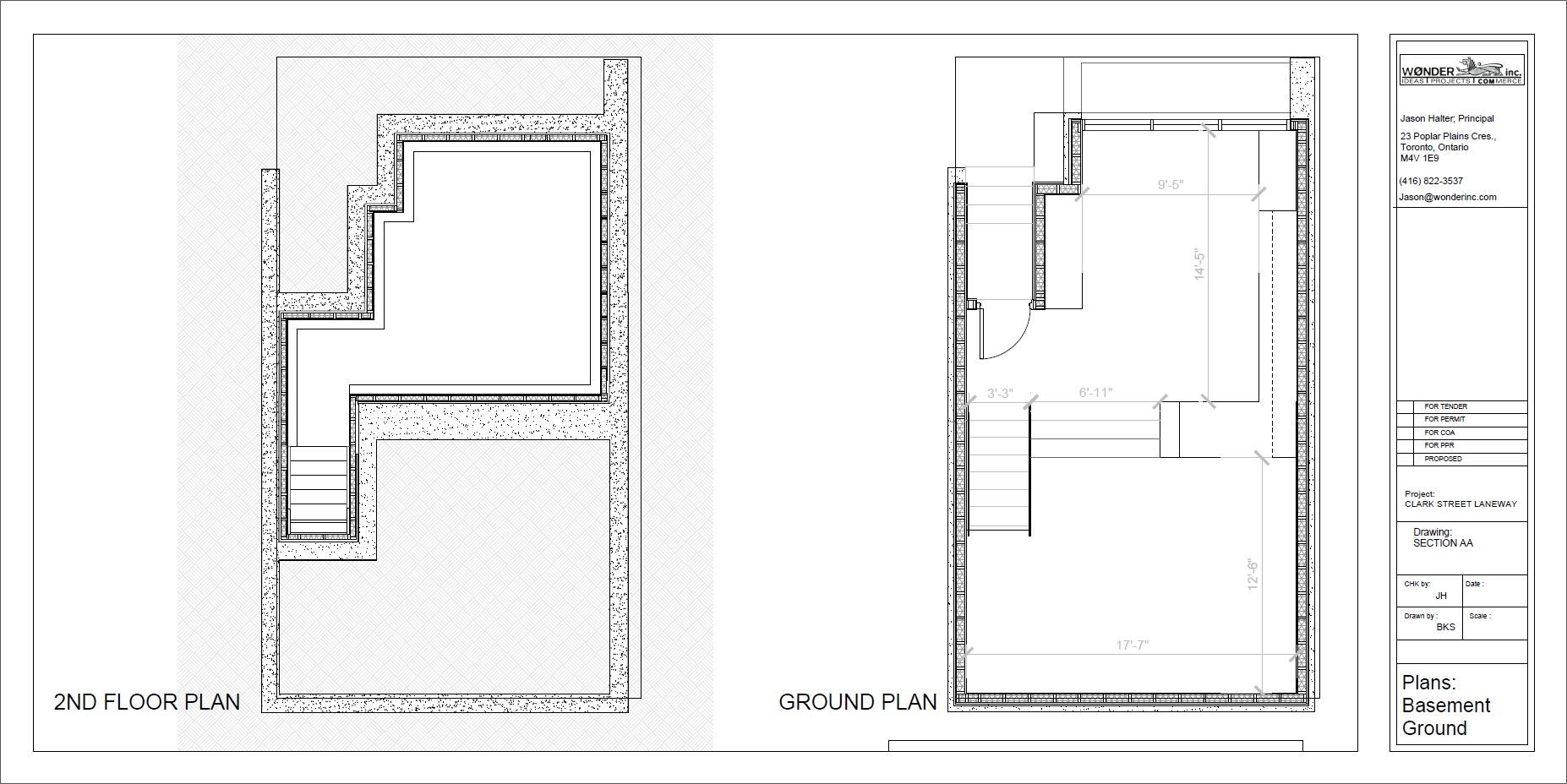 2nd and Ground plan