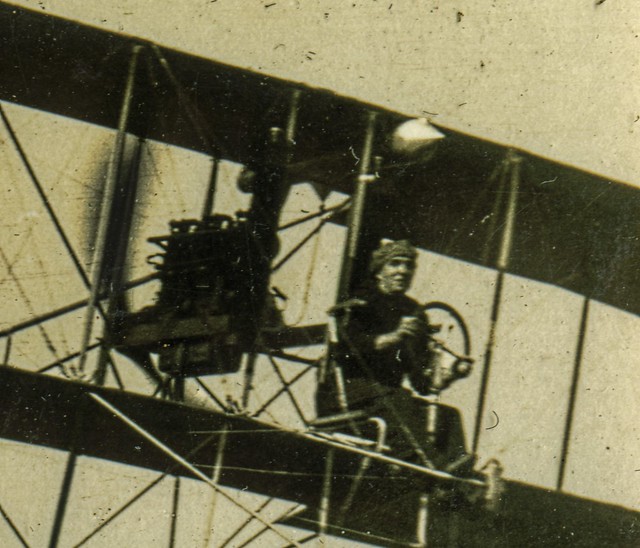 Jack Tweed pre-war flying page 16 close-up