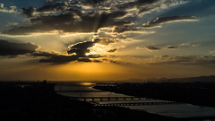 Sunset from Umeda Sky Building