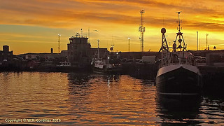 Peterhead Harbour Sunset