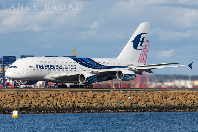 Malaysia Airlines A380-800 | 9M-MND | SYD