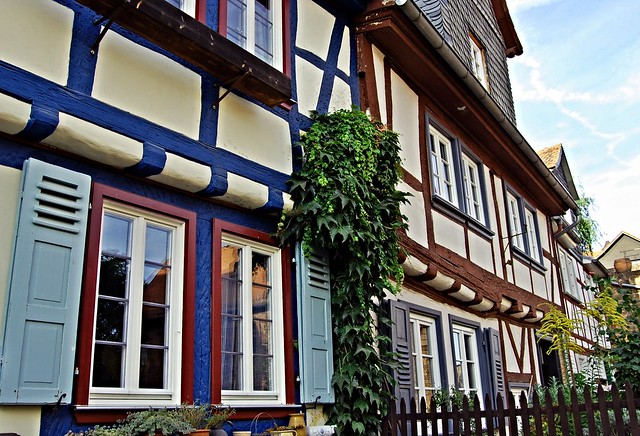 Fachwerkhäuser in Büdingen/Hessen