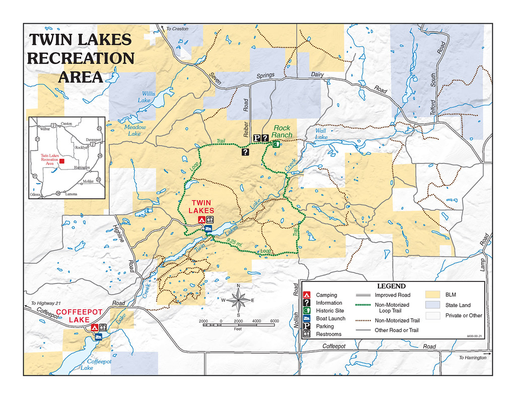 Twin Lakes Recreation Area This area is a unique part of t… Flickr