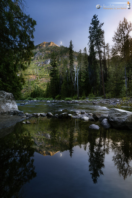 Evening at Icicle Creek