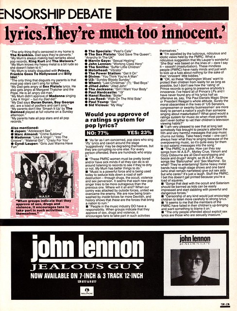 Smash Hits, December 04, 1985 – p.23