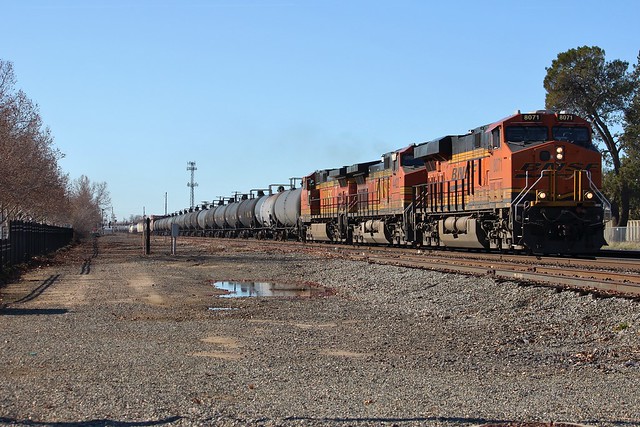 BNSF #8071 Out of Roseville