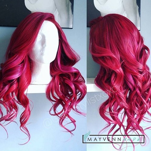 Repost from @mayvennhair @TopRankRepost #TopRankRepost We need a @Glamstylistxoxo unit slayed with Indian Blonde lengths 22", 20", 18", with a 14" lace closure. #FbF #FlashBackFriday #Mayvenn #MayvennHair #MayvennMade #VirginHair #CustomColor #Magenta #Cu | by theglamhairbar